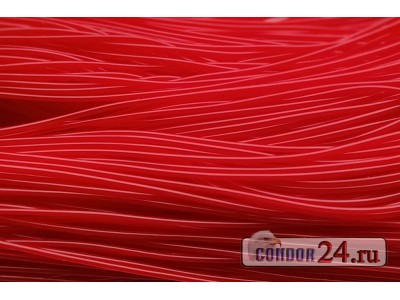Кембрик ПВХ, диаметр 1,8 мм., цвет красный 012